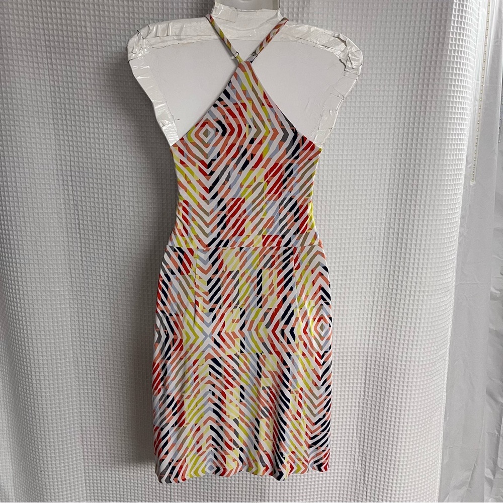 Bcbgeneration Multicolor Geometric Mini Dress Siz… - image 5